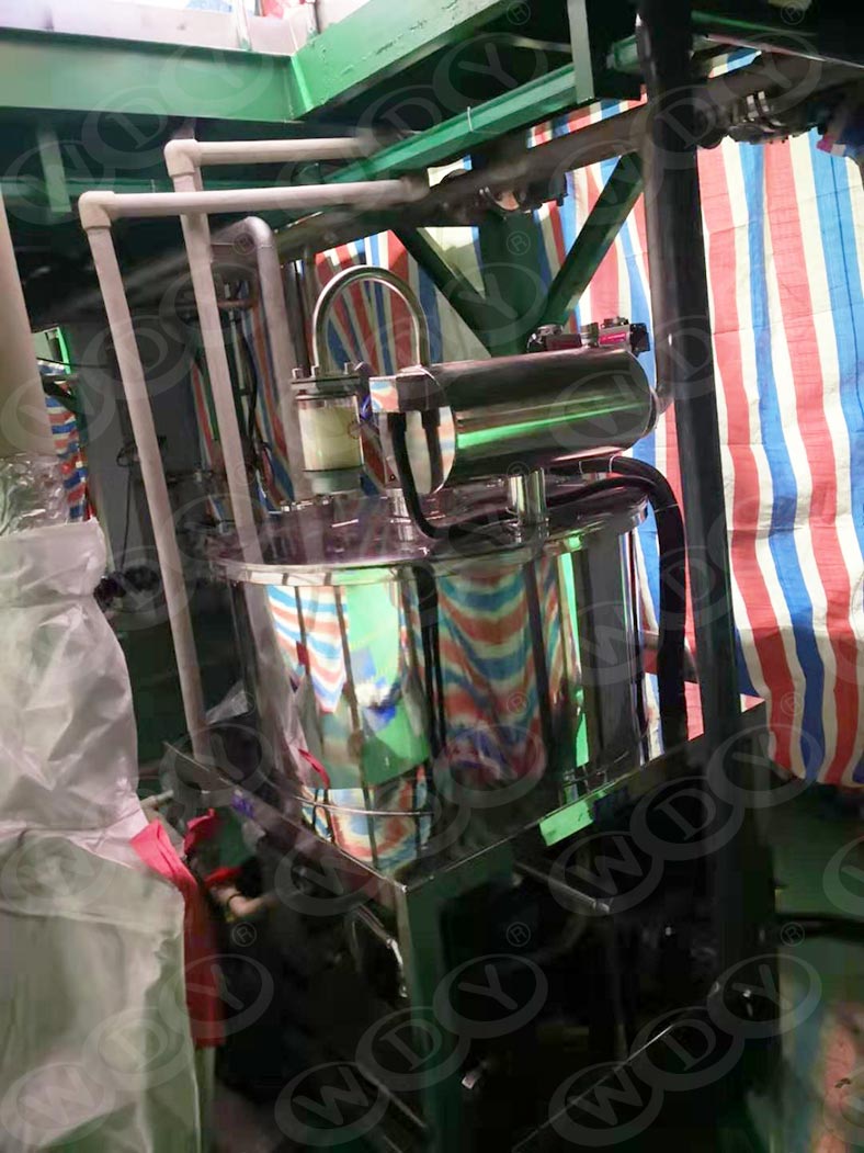 福建廈門(mén)電池材料除鐵磁選機(jī)使用案例